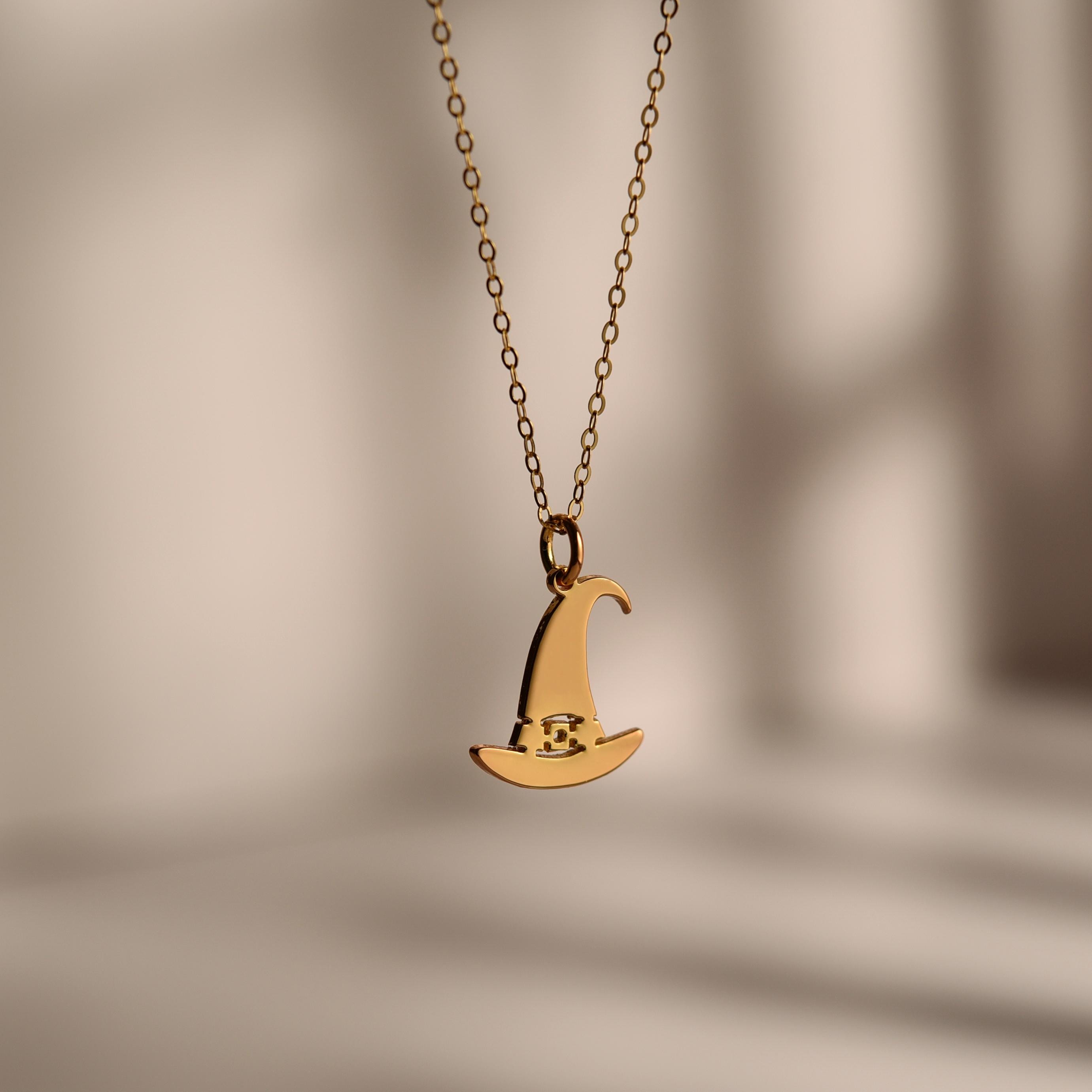 itch Hat Pendant Necklace