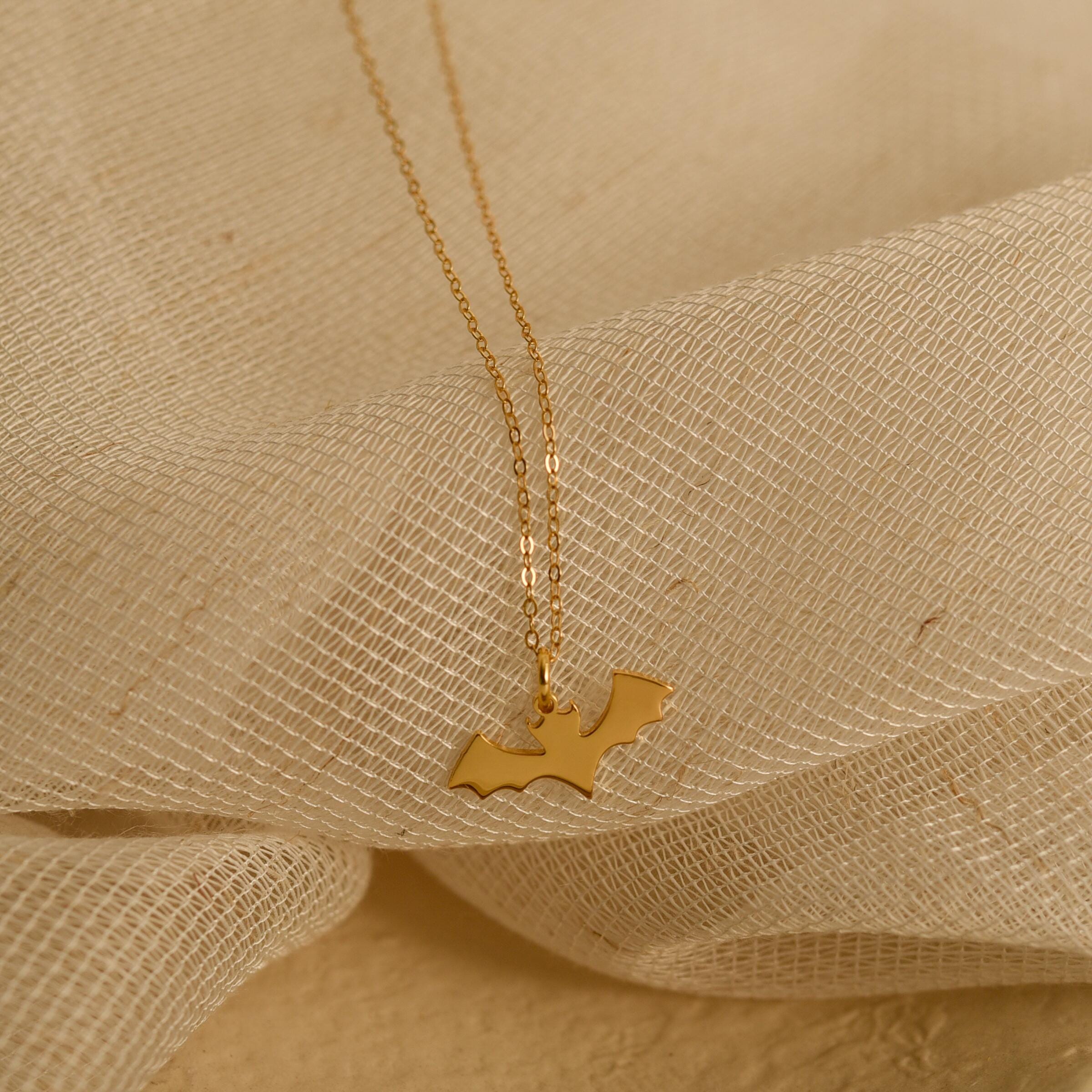 Bat Wings Pendant Necklace