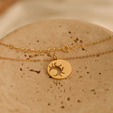 Eyeball Pendant Necklace