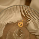 Round Jack-O'-Lantern Pendant Necklace