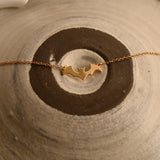 Gold Bat Necklace