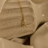 Origami Sea Lion Pendant Necklace