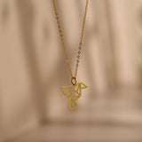 Origami Dove Necklace