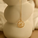 Wheel of Dharma Necklace
