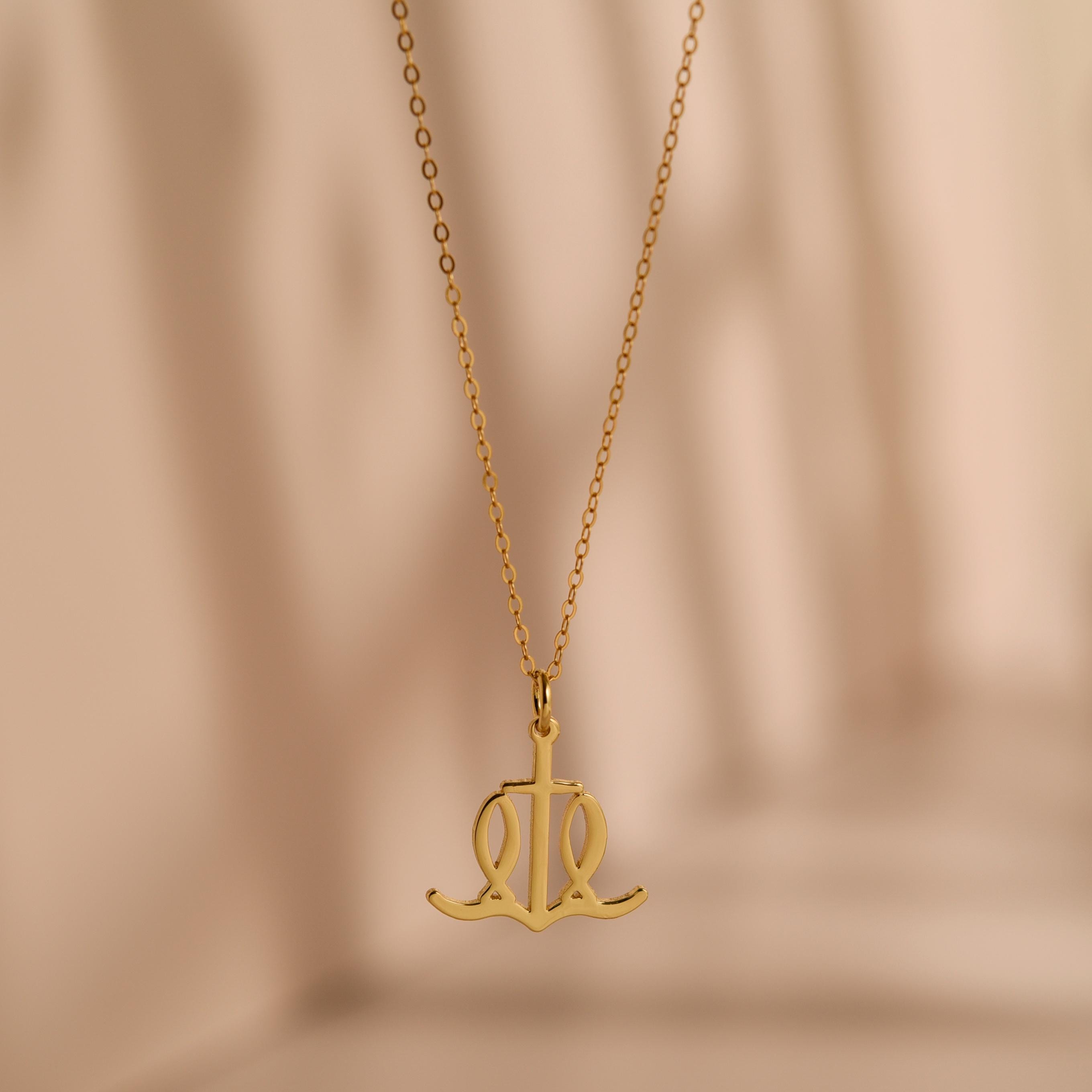 Ichthys Cross Necklace