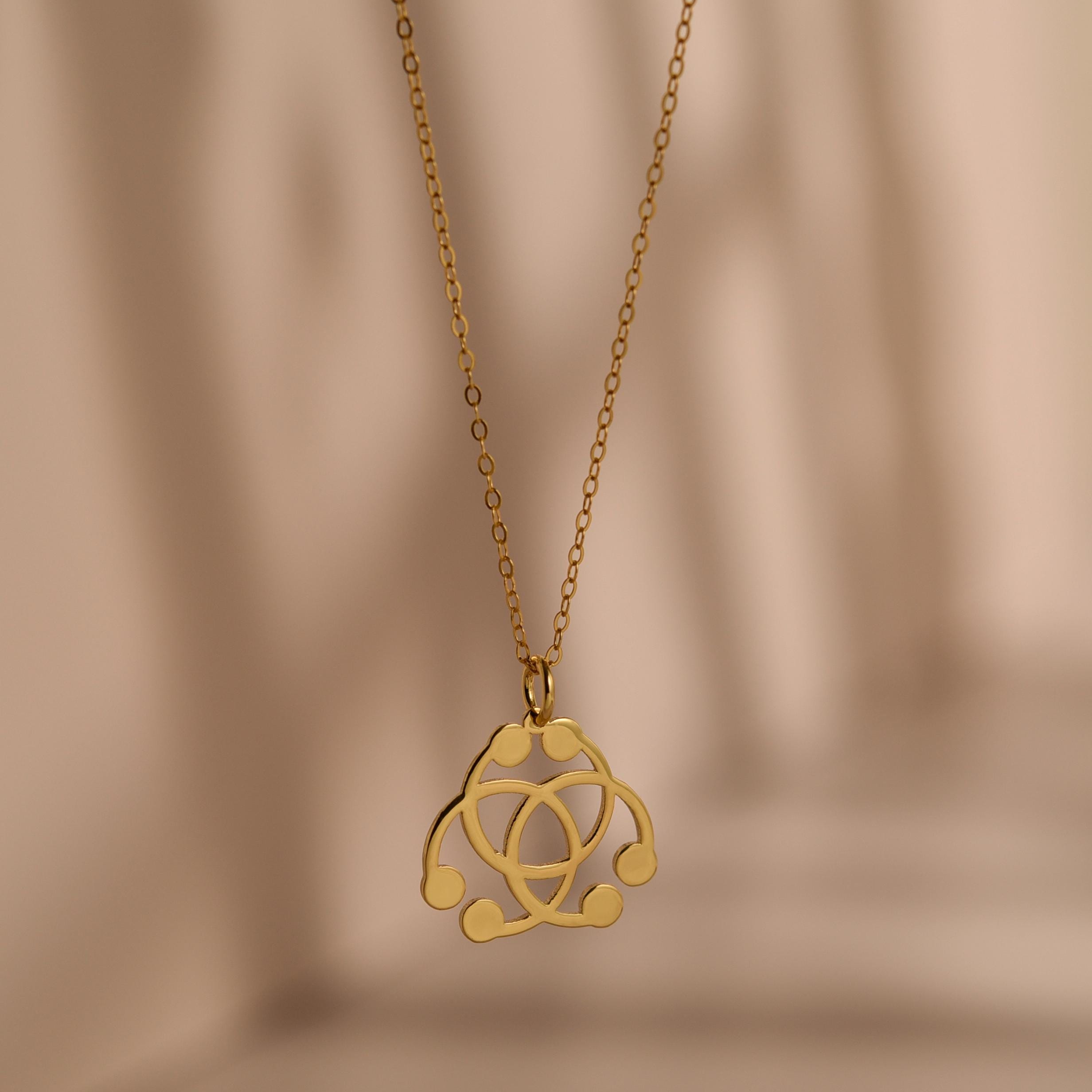 Molecule Necklace