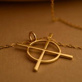 Protection Circle Necklace