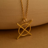 Protection Circle Necklace