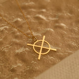 Protection Circle Necklace