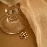 Valknut Necklace