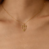 Neptune Symbol Necklace