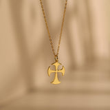 Templar Cross Necklace