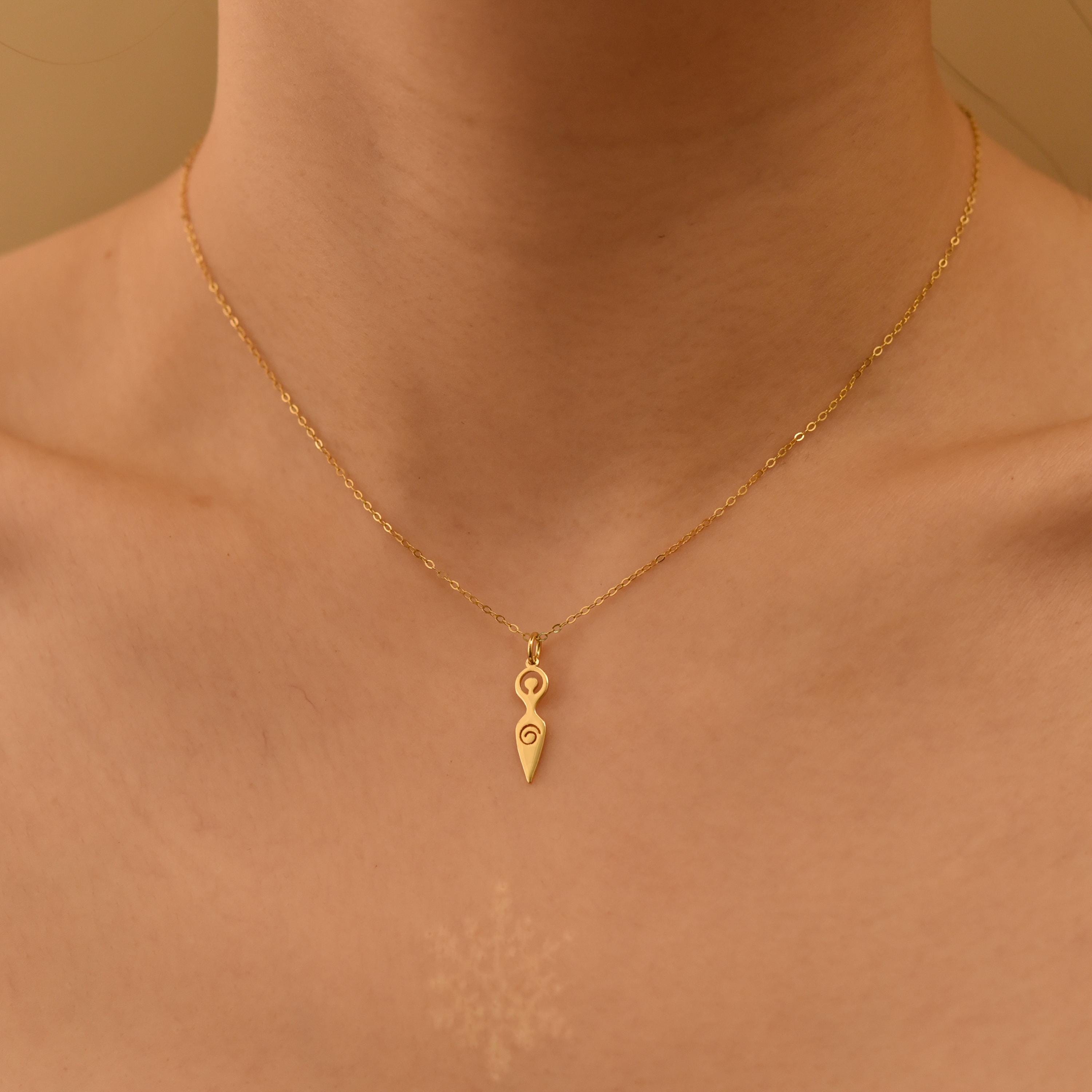 Spiral Goddess Necklace