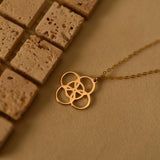 Five-Fold Celtic Knot Necklace