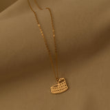 18K Gold Plated Colosseum Rome Necklace, Italian Landmark Pendant, Travel Lover Gift, Sterling Silver Base, GS0265