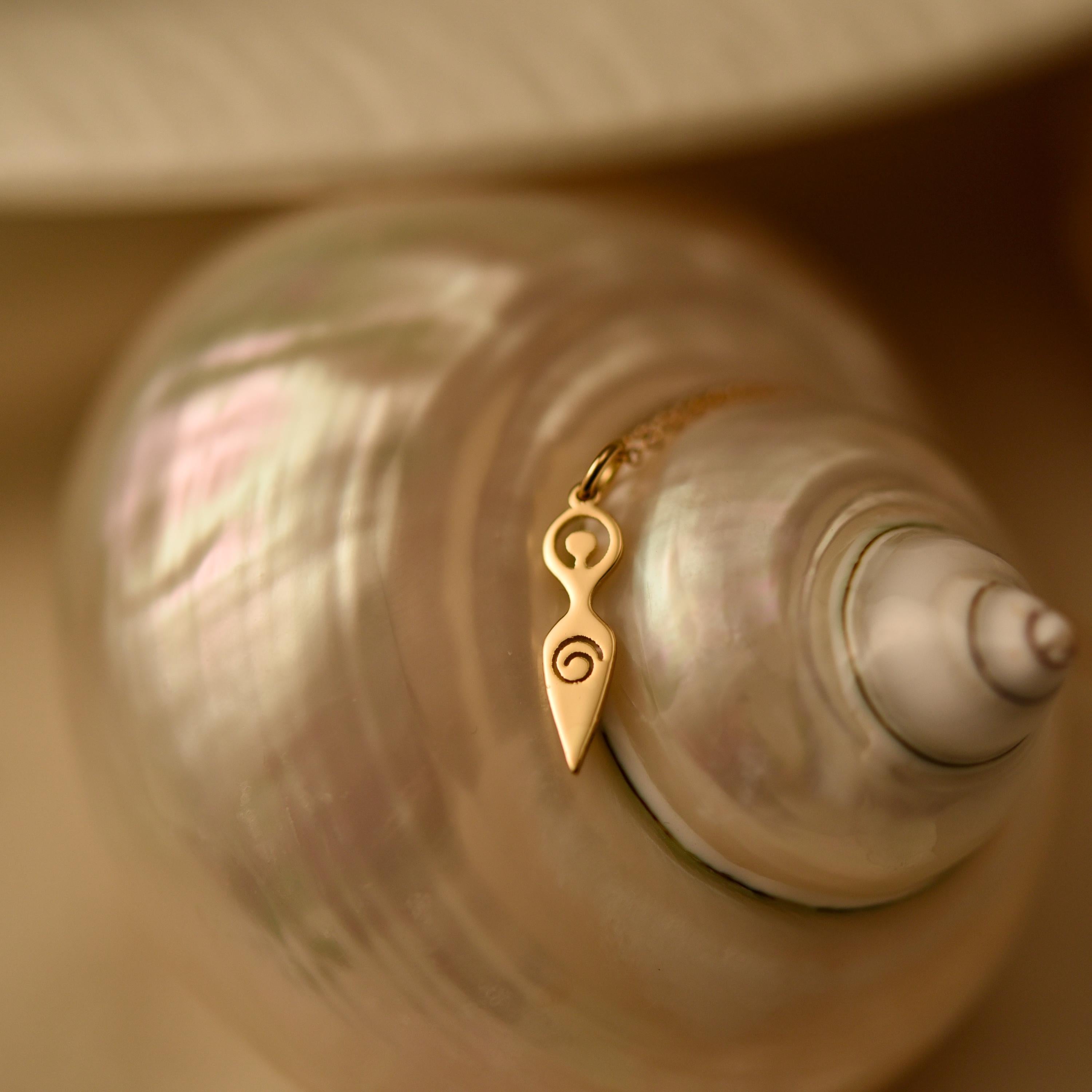 Spiral Goddess Necklace