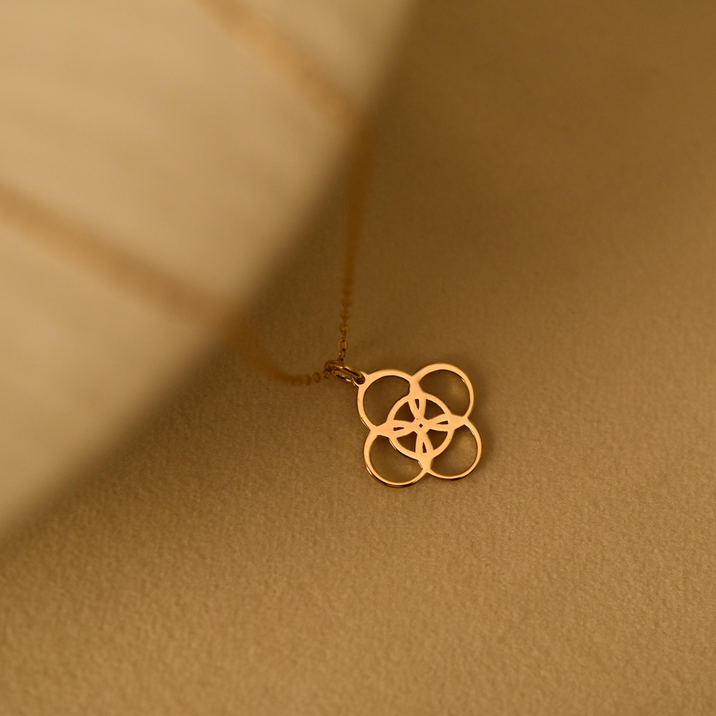 Five-Fold Celtic Knot Necklace