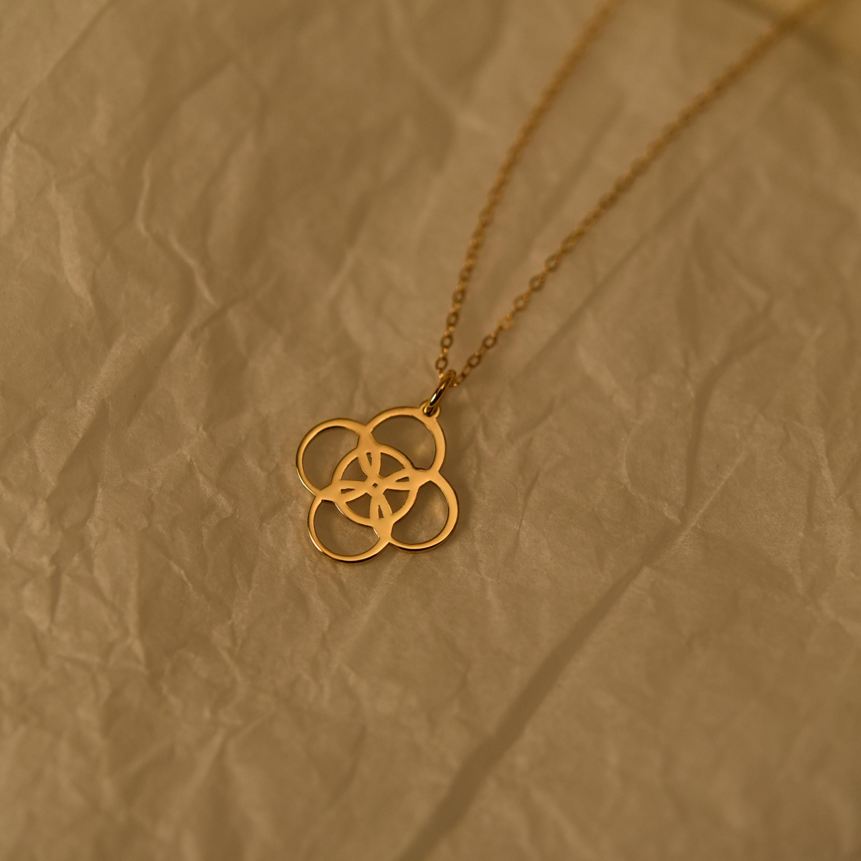 Five-Fold Celtic Knot Necklace