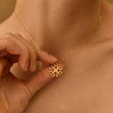 Funtunfunefu Denkyemfunefu Necklace