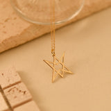 Unicursal Hexagram Necklace