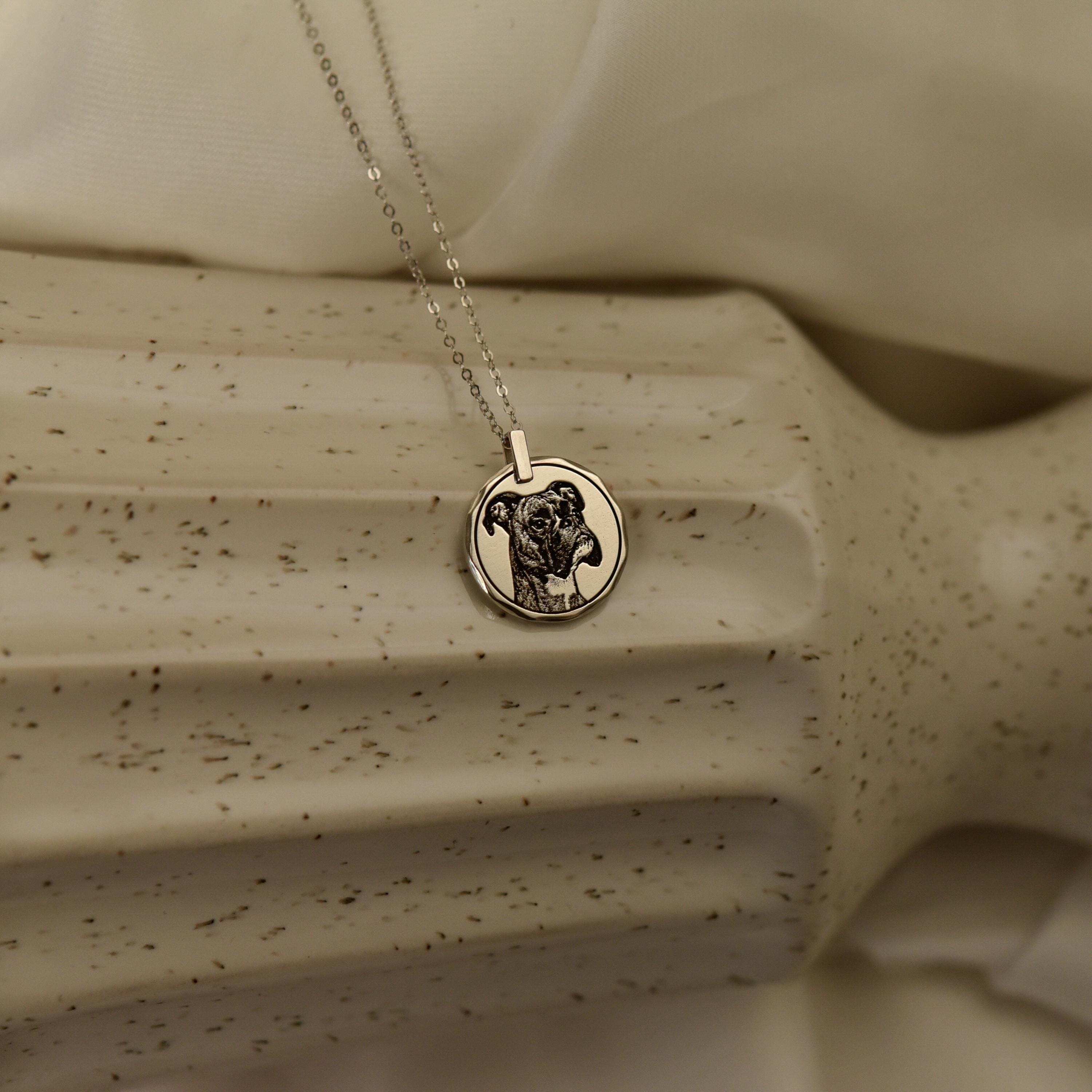 Pet Portrait Necklace
