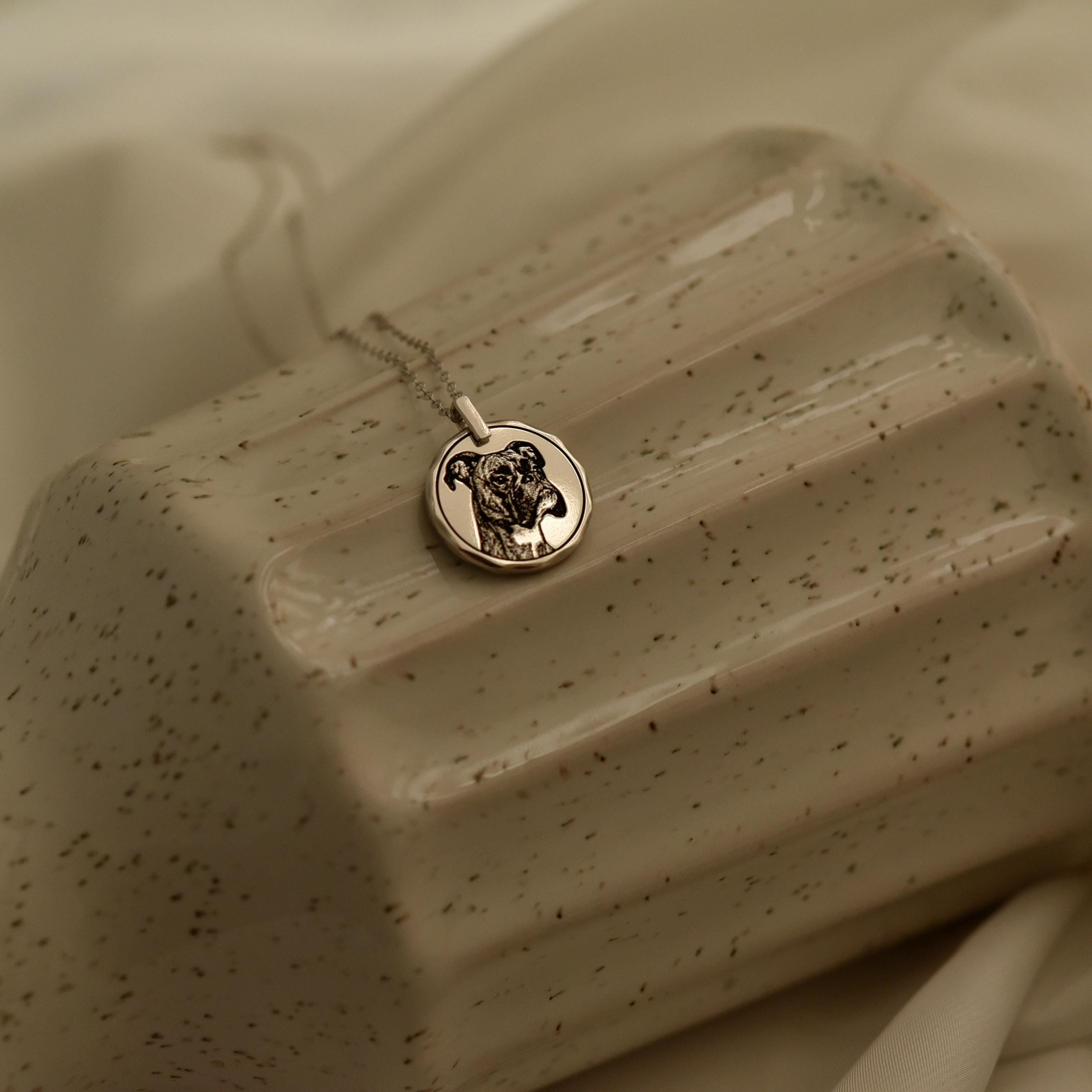 Pet Portrait Necklace